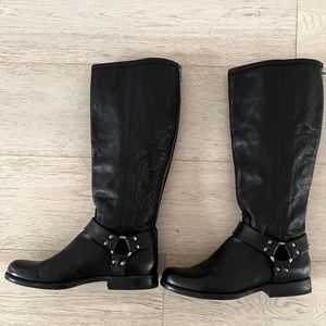 FRYE Philip Harness Tall Boots